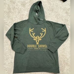 NWT | Double Shovel Brewing Green Hoodie | Size: XL